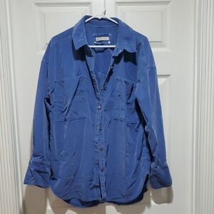 Free People Courduroy Shirt